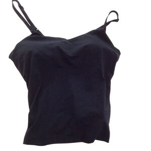 NWT Athleta Black Padded Workout Cami